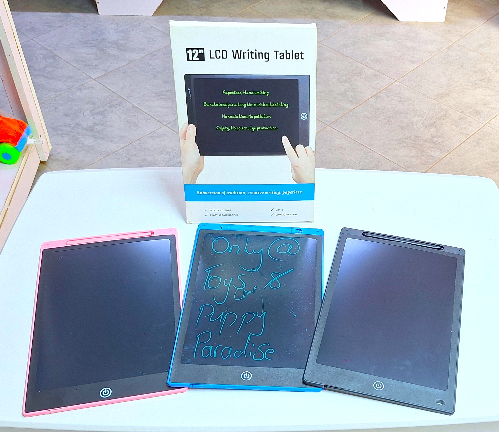 LCD writing tablet