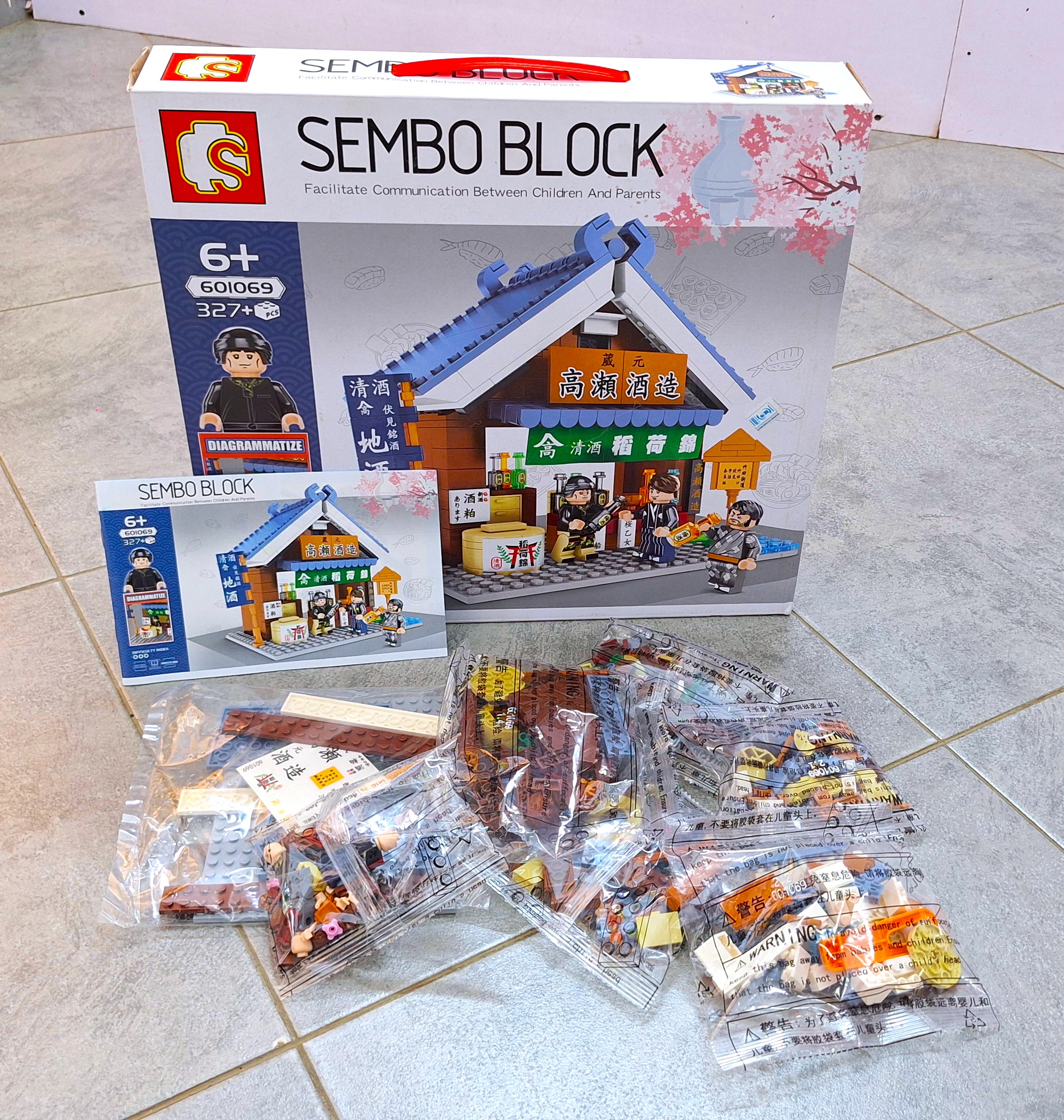 Legos 327pcs